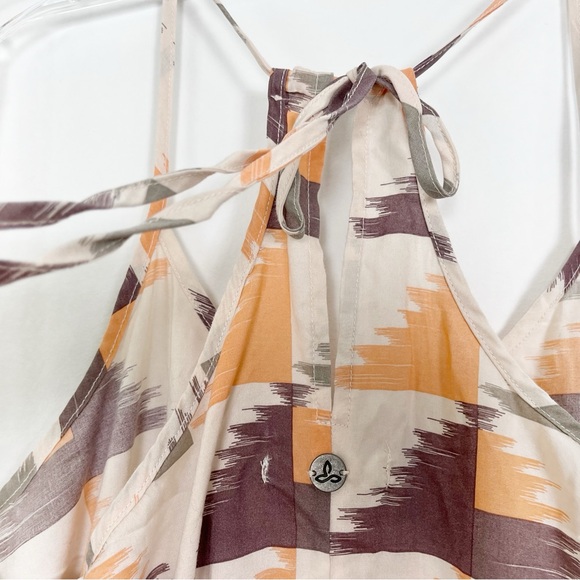 NWT PrAna‎ Franny Romper Sleeveless with Abstract Pattern Size XL - Picture 8 of 11